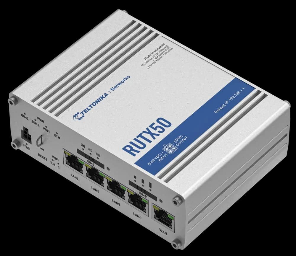 Teltonika RUTX50 – 5G til bedriften