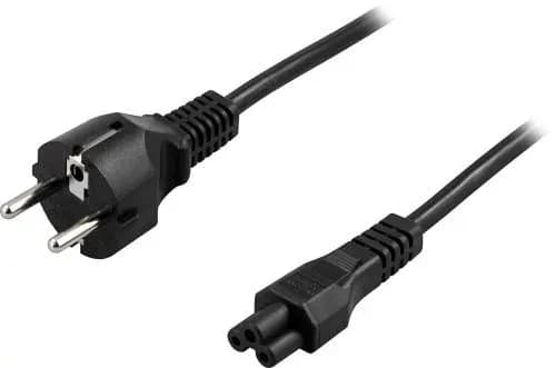 Strømkabel C5 til IEC 60320 EU