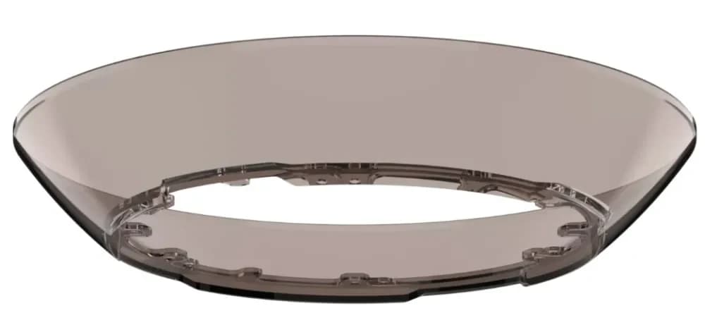 TQ6821-E Hard-Coated Dome Smoked