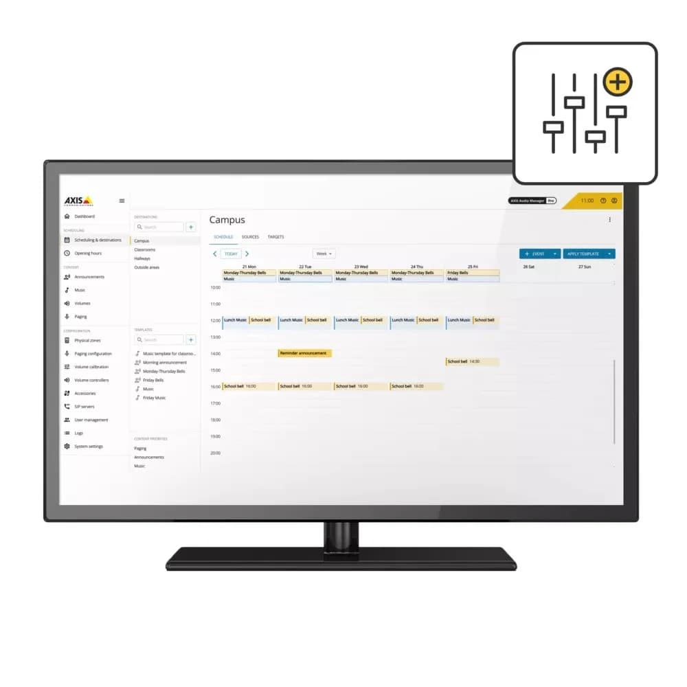 AXIS Audio Manager Pro device 1y eLicense