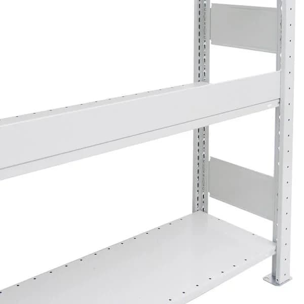 Forkantlist for hylle Boltless
