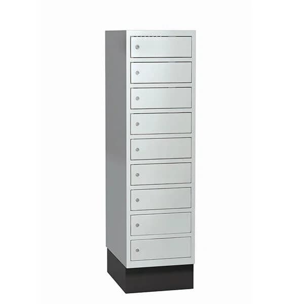 PC skap uten el, 9-delt, dybde 550 mm
