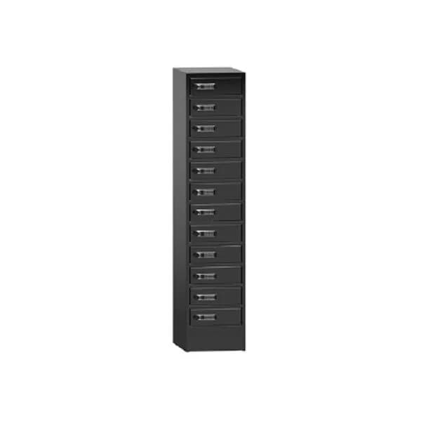 PC skap 1x400 med el, kodelås