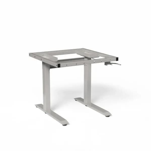 Ergonomi understell · Understell · 200-400 · 800x620 mm · Ergonomi · 800 x 620 mm · 2,5 mm/omdr · 710 - 1160 mm · 250 kg · Grå RAL7004