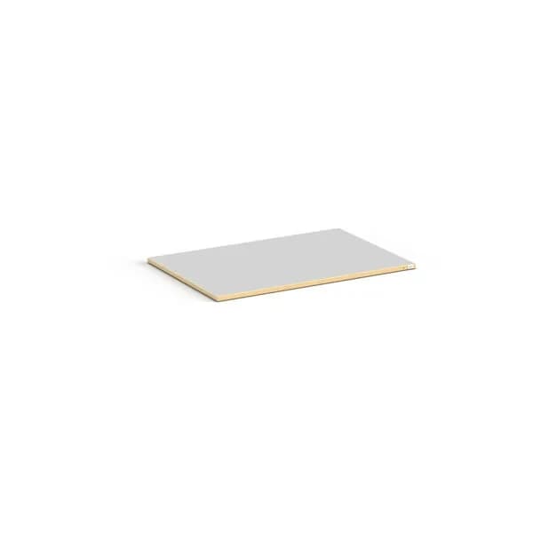 ESD bordplate 24mm Vinyl · Bordplater · 800 x 620 mm · Bordplate · 24 mm · Lys grå · Vinyl · Massiv bøk