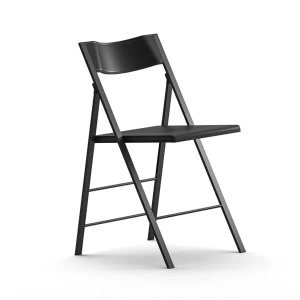 Mini 3437 klappstol · Stolfarge Nero sort