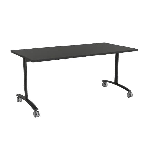 Maxi sammenleggbart bord · Sort · Sort laminat Sort RAL 9005