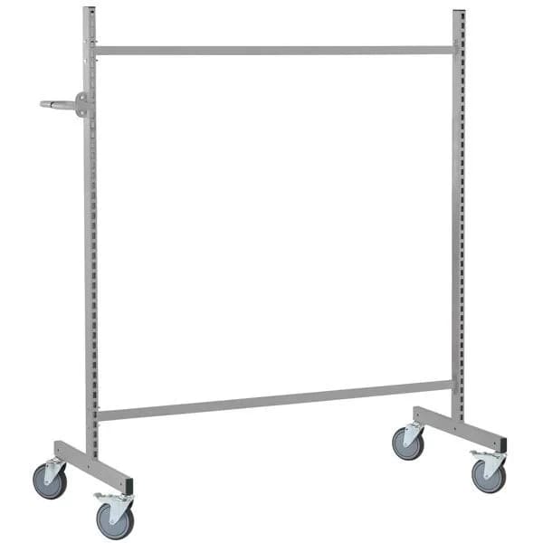 Pakkevogn Flex Grunnstativ · CC1375 · Pakkebord · 1655 x 1375 x 610 · 1000 · 1315 · Grå RAL7004 · 150