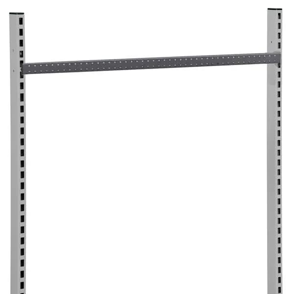 Opphengsskinne, perforert · CC670 mm · Tilbehør til arbeidsbord · Over bordet · 670 · 70 x 670