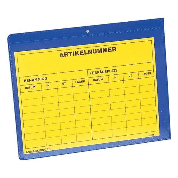 Plastlommer plane for oppheng
