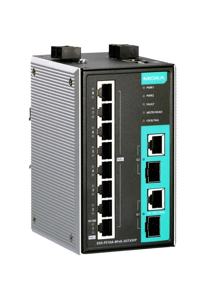 EDS-P510A-8PoE-2GTXSFP-T. wide temp