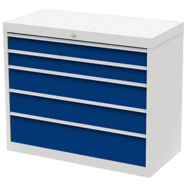 Skuffeseksjon 500/09 980x500mm Høyde 819mm · 980 · 819 · 500 · 500/09 · Alt 1 · 819 x 980 x 500 · 2 · 1