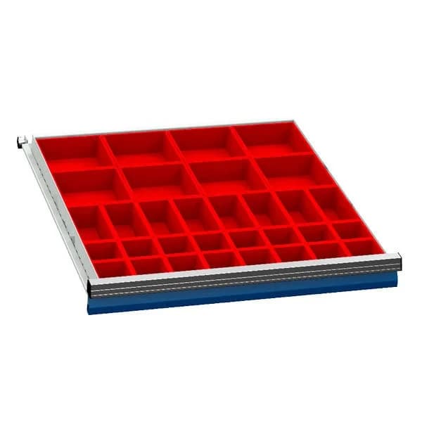 Skuffeinnredning 700/07 Komb.B · 50 mm · 700/07 · 600 x 600 · 50