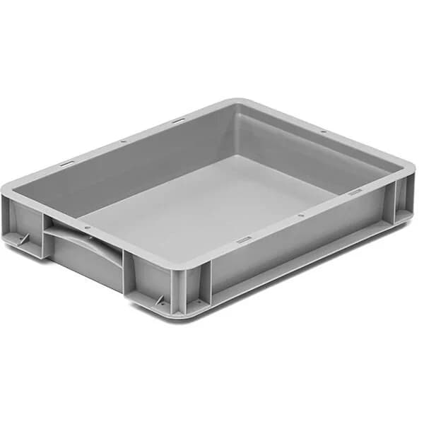 Plastkasse EUR 400x300x70mm · 1 stk · 400 · 6 · 70 · 300 · Eurokasse · 400 x 300 x 70 · 367 x 268 x 67 · 6,4 l